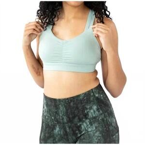 NEW HANDFUL y back bra in mint green